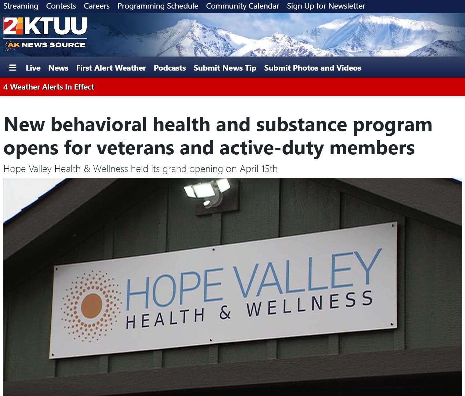 alaska-news-source-Hope Valley Rehab Alaska